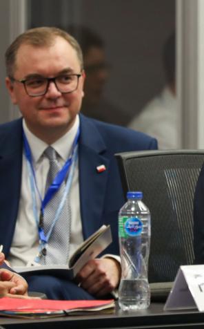 [VIDEO] Oświadczenie narodowe Prezydenta Andrzeja Dudy podczas sesji plenarnej Konferencji COP27 w Egipcie