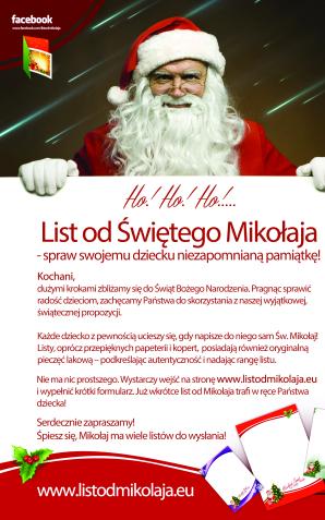 List od Mikołaja prosto z Laponii